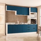 Cozinha 5 Peças Balcão 3 Gavetas 4 Portas Aéreo Basculante To