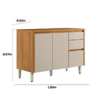 Cozinha 5 Pecas Com Torre Quente E Porta Reflecta Michelangel