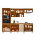 Cozinha 5 Pecas Com Torre Quente E Porta Reflecta Michelangel