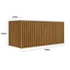 Cozinha 5 Pecas Com Torre Quente E Porta Ripada Michelangelo