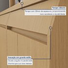 Cozinha 6 Peças 12 Portas 5 Gavetas 350cm 100% Mdf Simone Men