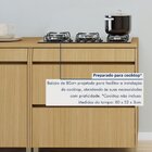 Cozinha 6 Peças 12 Portas 5 Gavetas 350cm 100% Mdf Simone Men