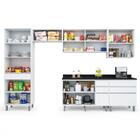 Cozinha 6 Peças C/gaveteiro Top Class Batrol Branco Branco