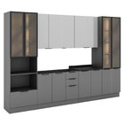 Cozinha 6 Peças Com Paneleiro Para Forno E Micro-ondas Com Il