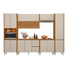 Cozinha 6 Pecas Com Torre Simples Dali Nature/off White