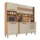 Cozinha 6 Portas 2 Gavetas Amanda Com Espelhos - Tudo De Móve