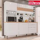 Cozinha 6 Portas 2 Gavetas Amanda Com Espelhos - Tudo De Móve