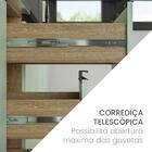 Cozinha 7 Módulos 15 Portas 3 Gavetas Adega Dobradiça Com Amo