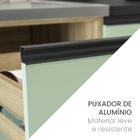 Cozinha 7 Módulos 15 Portas 3 Gavetas Adega Dobradiça Com Amo