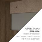 Cozinha 7 Módulos 15 Portas 3 Gavetas Adega Dobradiça Com Amo