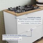 Cozinha 7 Peças 7 Portas 7 Gavetas  100% Mdf Marquesa Branco