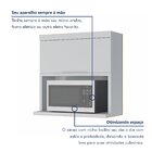Cozinha 7 Peças 7 Portas 7 Gavetas  100% Mdf Marquesa Branco