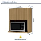 Cozinha 7 Peças 9 Portas 8 Gavetas Nichos Forno Ripado Rainha