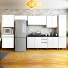 Cozinha 7 Peças Top Class Batrol Branco