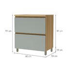 Cozinha 9 Peças Canto Direita E Esquerda 12 Portas 8 Gavetas