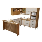 Cozinha 9 Peças Nesher Imperatriz Gourmet Canto 100% Mdf Frei