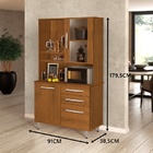 Cozinha Africa Freijó - Passe Bem Móveis