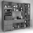 Cozinha Agata 02 2600mm - 04 Peças Freijo/grafite Vitamov