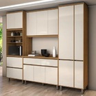 Cozinha Agata 04 Peças Madeira Freijó/off White – Vitamov