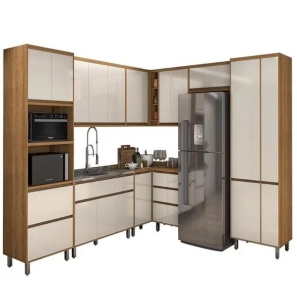 Cozinha Agata 10 Peças Madeira Freijó/off White – Vitamov