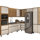 Cozinha Agata 10 Peças Ripado Freijó/off White – Vitamov