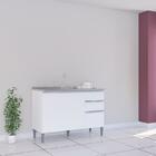 Cozinha Aline Branco - Poquema