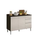 Cozinha Aline Chocolate/off White - Poquema