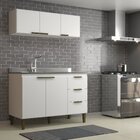 Cozinha Alta Bia Completa 2 Peças 120x193 Branco