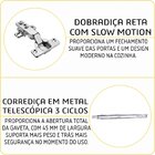 Cozinha Americana Modulada Torre Quente Aéreos E Paneleiro Si