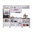 Cozinha Americana Modulada Torre Quente Compacta 5 Peças Pari