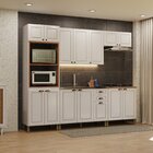 Cozinha Americana Modulada Torre Quente Compacta 5 Peças Pari