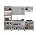 Cozinha Americana Modulada Torre Quente Compacta 5 Peças Pari
