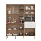 Cozinha Aurora 7 Portas 2 Gavetas Amendola Branco