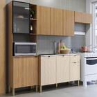 Cozinha Balcao Pia 251 Cm Mdf Vert Plus Ktp