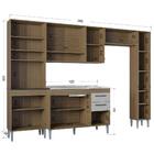 Cozinha Balcão Pia Sem Tampo 262 Cm Br707273 Poqq