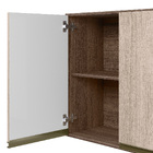 Cozinha Blumenau Sem Tampo 10 Portas Amêndoa Arezzo Tana Decor