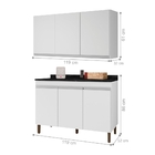 Cozinha Bull 2 Módulos Branco