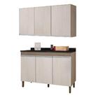 Cozinha Bull 2 Módulos Malbec Avelã