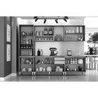 Cozinha Carolina 5 Peças Cinamomo/grafite