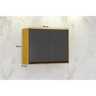 Cozinha Carolina 5 Peças Cinamomo/grafite