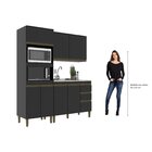 Cozinha Cecilia Modulada 9 Pecas 7 Portas 3 Gavetas 190cm  Pr