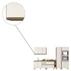 Cozinha Charles Com Tampo Cooktop 25mm 10 Portas Carvalho Off