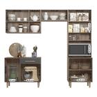 Cozinha Com Balcão Lemon Com 10 Portas E 1 Gaveta 222 Cm