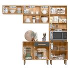 Cozinha Com Balcão Lemon Com 10 Portas E 1 Gaveta 222 Cm