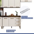 Cozinha Com Vidro Reflecta 10 Portas 3 Gavetas Atenas Kaiki M