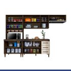 Cozinha Com Vidro Reflecta 10 Portas 3 Gavetas Atenas Kaiki M