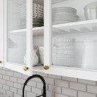 Cozinha Compacta 04 Peças Com Aéreo Para Geladeira Americana