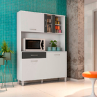 Cozinha Compacta 04 Portas 01 Gaveta 02 Nichos Viena Plus 120