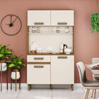 Cozinha Compacta 04 Portas 01 Gaveta B109 Briz