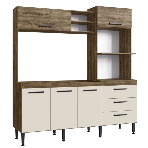 Cozinha Compacta 05 Portas 03 Gavetas Aline Megasul